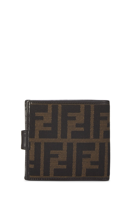 Brown Zucca Canvas Bifold Wallet, , large image number 2