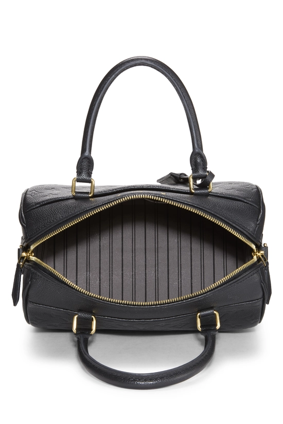 Black Monogram Empreinte Speedy Bandouliere 25, , large image number 5