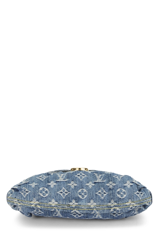 Blue Monogram Denim Pleaty Mini, , large image number 4