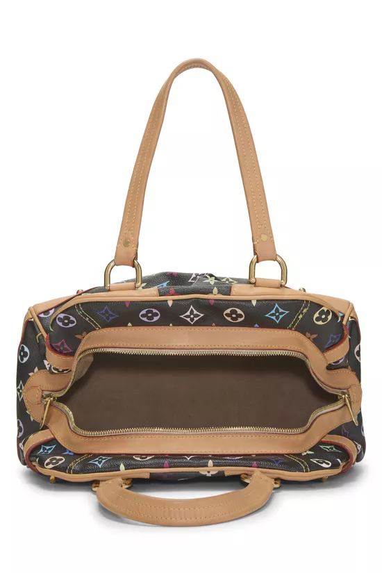 Takashi Murakami x Louis Vuitton Black Monogram Multicolore Claudia, , large image number 5