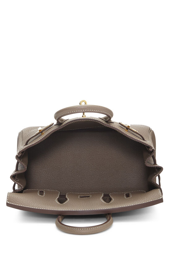 Etoupe Togo Birkin 25, , large image number 5