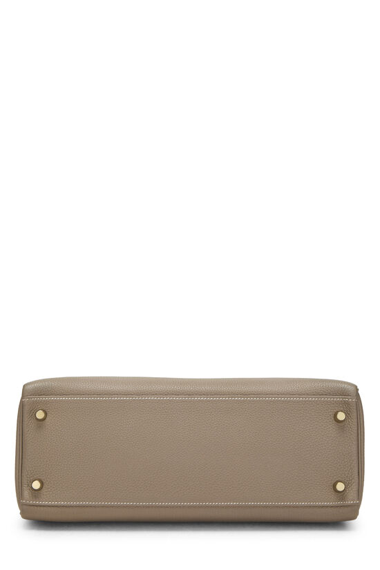 Etoupe Togo Kelly Retourne 32, , large image number 4