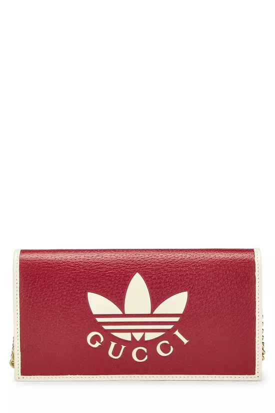 Adidas x Gucci Leather Wallet On Chain (WOC), , large image number 0