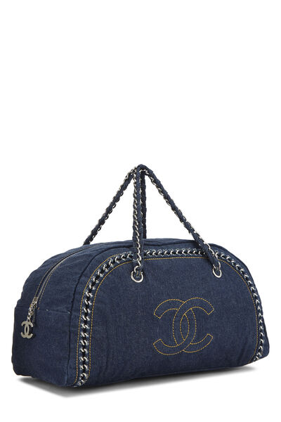 Blue Denim Luxe Ligne Bowler Large, , large