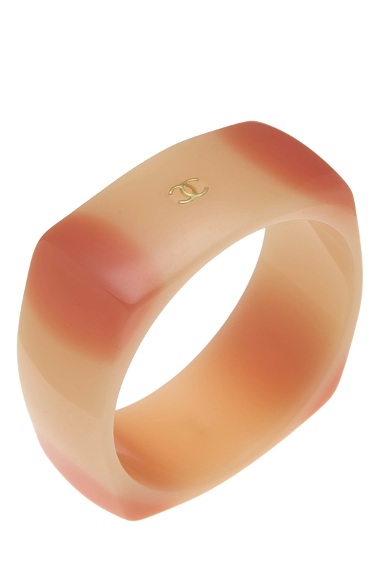 Pink Acrylic Bangle, , large image number 1