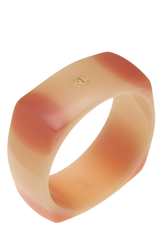 Pink Acrylic Bangle, , large image number 1
