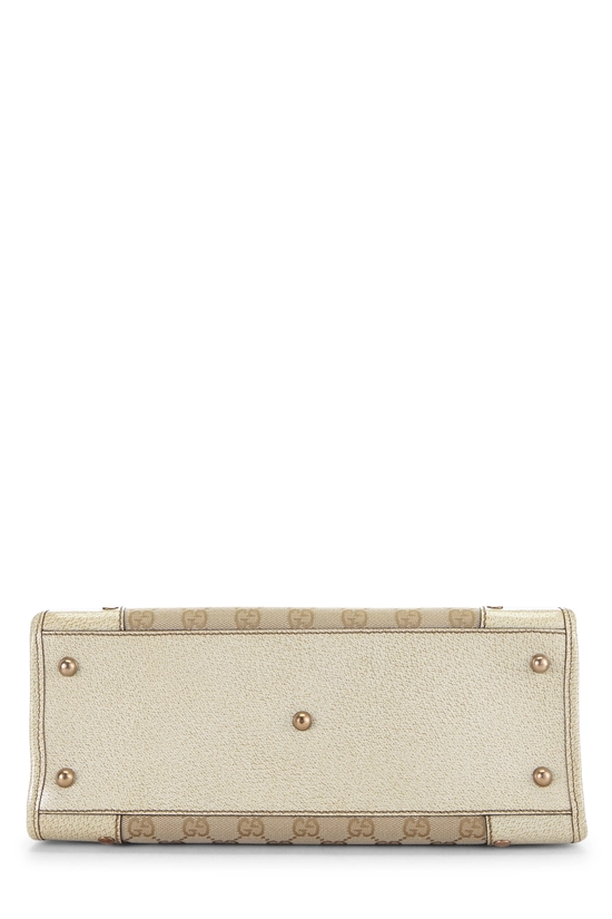 White Original GG Canvas Handbag, , large image number 4