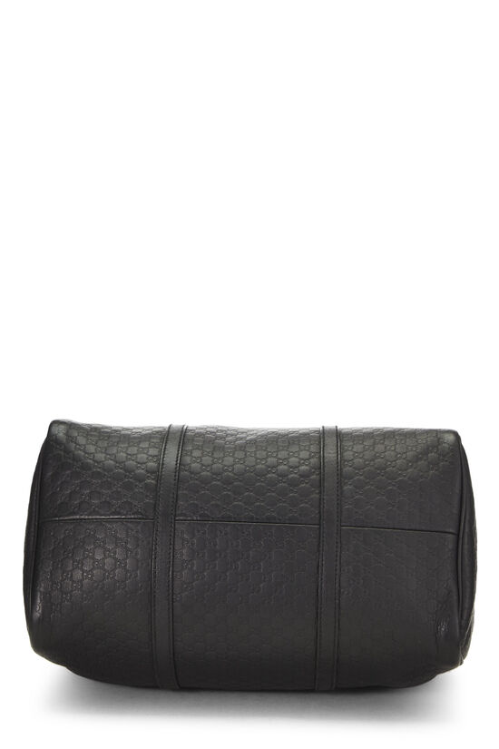Black Microguccissima Leather Boston Bag, , large image number 4
