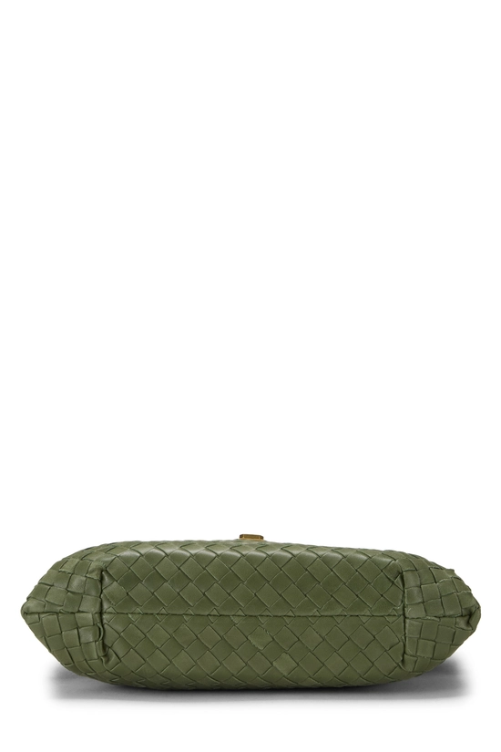 Green Intrecciato Capri Tote Small, , large image number 4