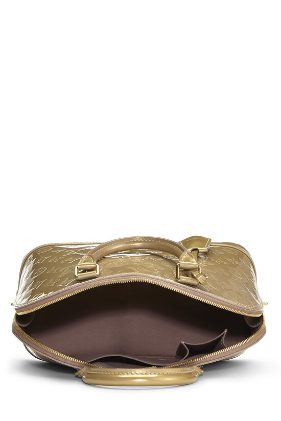 Beige Monogram Vernis Alma PM NM, , large image number 5