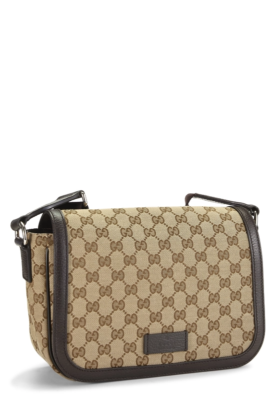 Original GG Canvas Magnetic Flap Messenger Small, , large image number 1