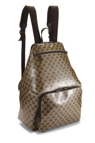 Original GG Crystal Canvas Travel Backpack XL, , large
