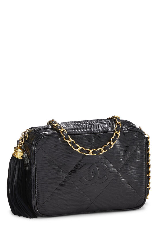 Handbags Chanel Chanel Black Vintage 80's Quilted Velvet Mini Flap Bag
