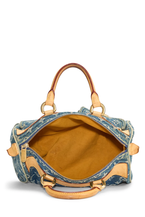 Blue Monogram Denim Neo Speedy, , large image number 5
