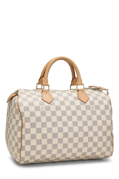 Damier Azur Speedy 30, , large