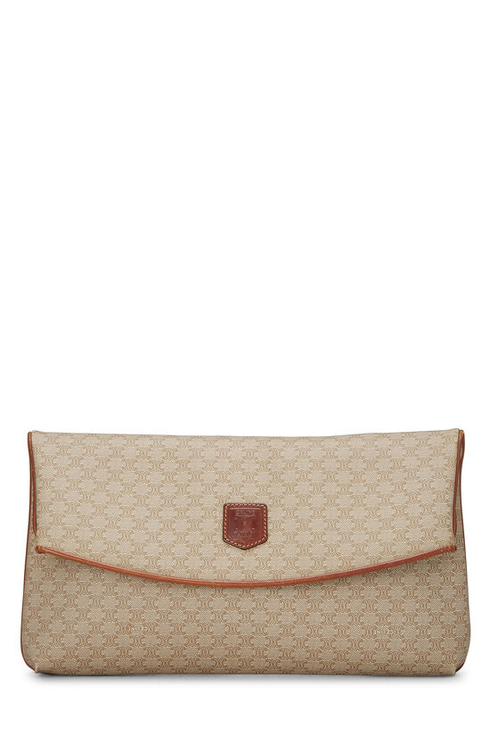 Beige Coated Canvas Macadam Clutch, , large image number 0