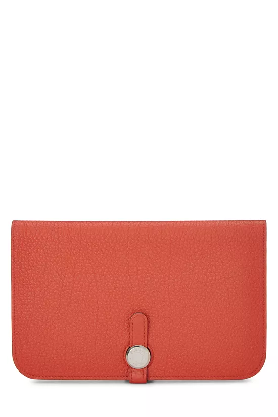 Red Togo Dogon Wallet GM, , large image number 0