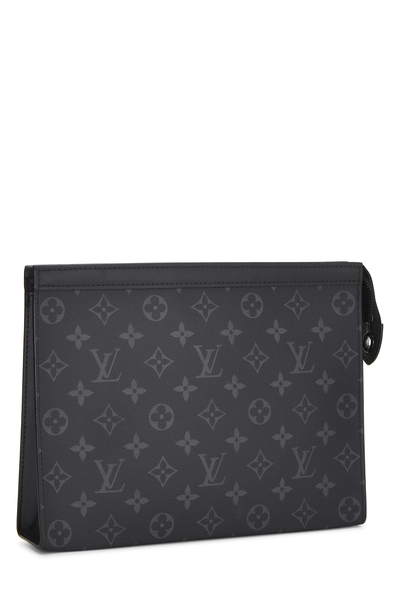 Louis Vuitton Black Monogram Eclipse Pochette Voyage MM — photo 2