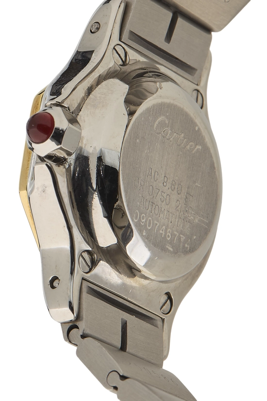 Stainless Steel Two-Tone Santos Octagon 0907 24MM, , large image number 7