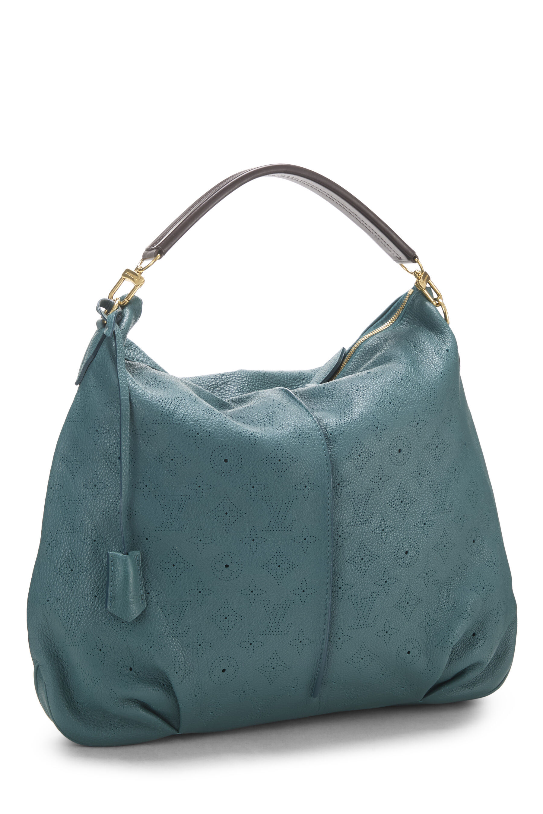VUITTON バッグ Pre-Owned Blue Monogram Mahina Selene MM QJBAXM1QBA000