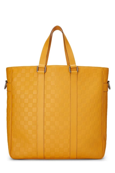 Louis Vuitton Yellow Damier Infini Neo Tadao