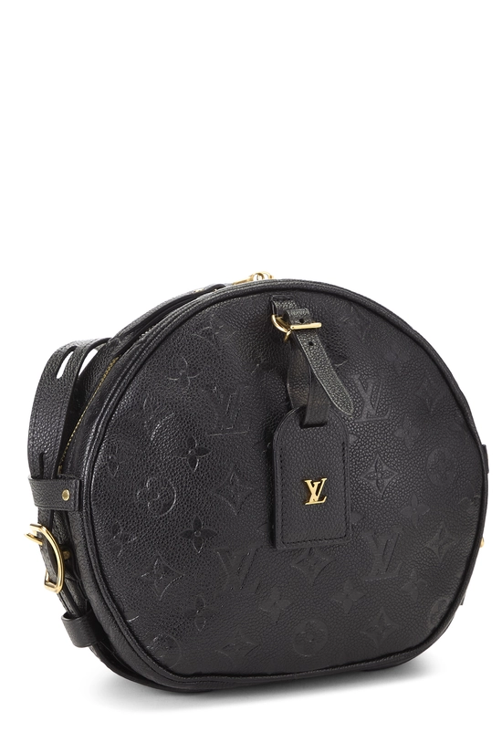 Black Monogram Empreinte Boite Chapeau Souple MM, , large image number 1