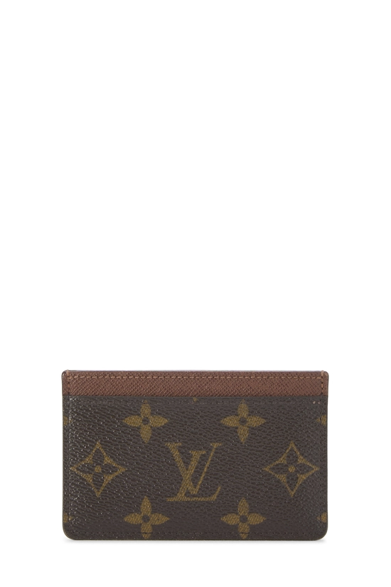 Monogram Canvas Porte Cartes Simple, , large image number 0