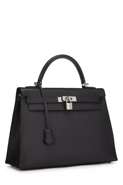 Black Vache Liegee Kelly Sellier 32, , large