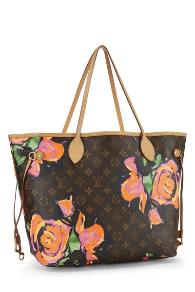 Louis Vuitton Stephen Sprouse x Louis Vuitton Monogram Canvas Roses Neverfull MM — photo 2
