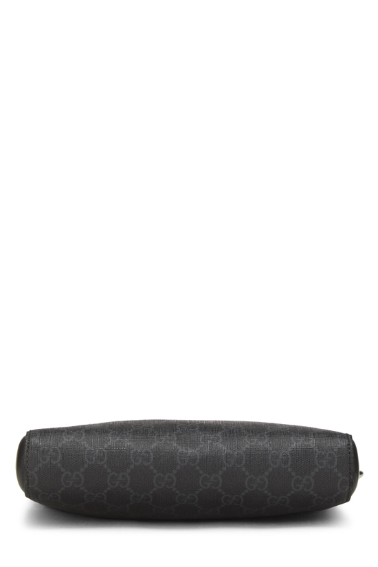 Black GG Supreme Canvas Web Zip Messenger Small, , large image number 4