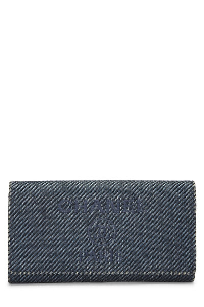Blue Denim Deauville Wallet