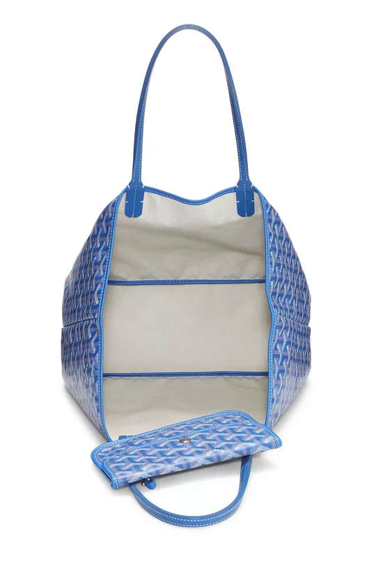 Blue Goyardine Canvas Saint-Louis PM, , large image number 5