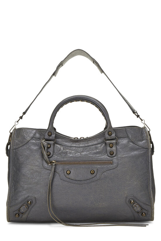 Grey Agneau Classic City Bag, , large image number 1