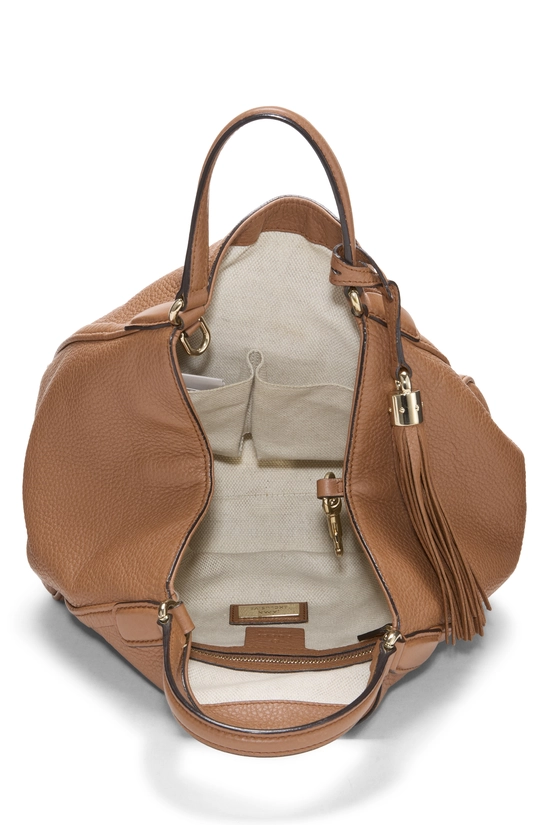 Brown Leather Soho Convertible Shoulder Bag Small, , large image number 5