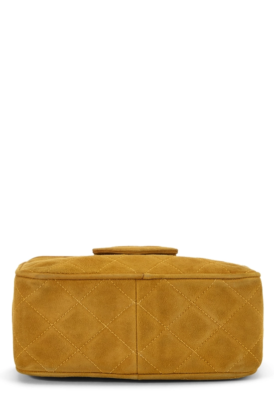 Yellow Suede 'CC' Camera Bag Mini, , large image number 4