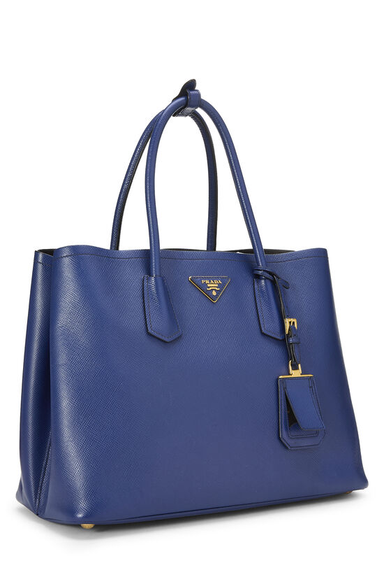 Blue Saffiano Double Bag Medium, , large image number 1