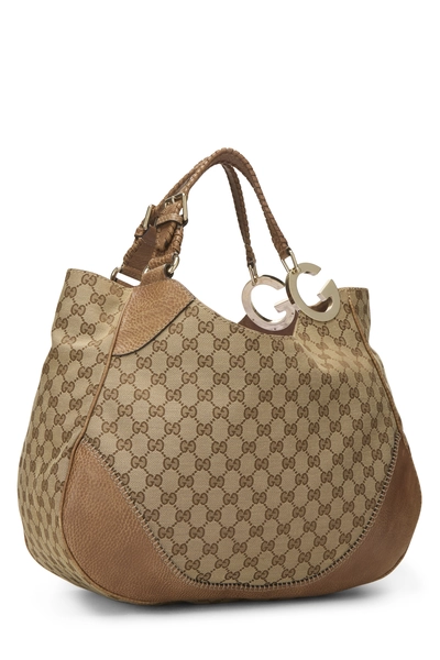 Original GG Canvas Charlotte Tote Large, , large