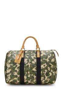 Louis+Vuitton+Speedy+Bandouliere+Monogramouflage+Duffle+35+Green+Monogram+Canvas  for sale online