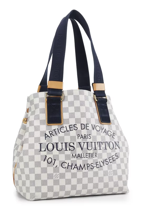 Damier Azur Plein Soleil Cabas PM, , large image number 1