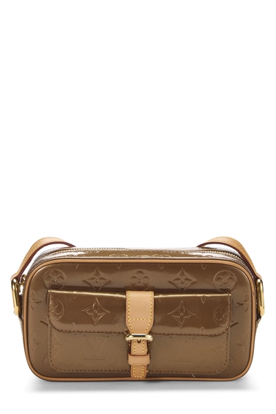 Louis Vuitton Bronze Monogram Vernis Christie MM — photo 1