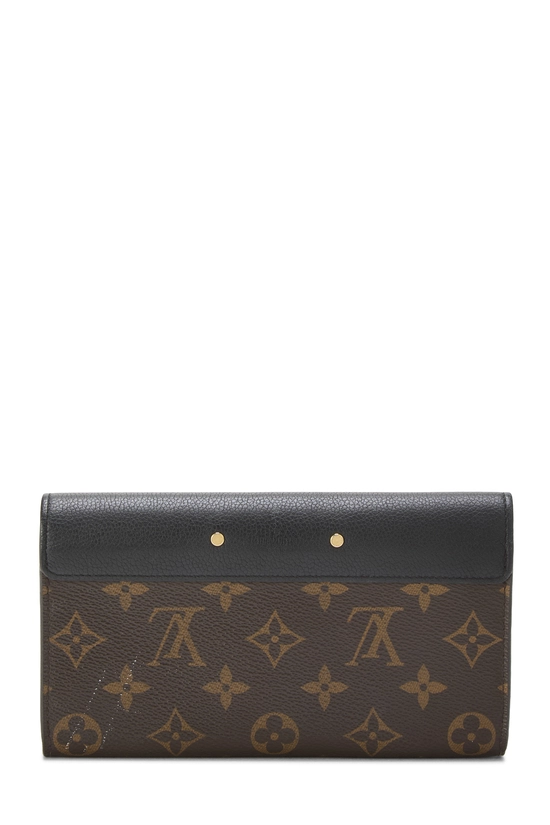 Black Monogram Canvas Pallas Wallet , , large image number 2