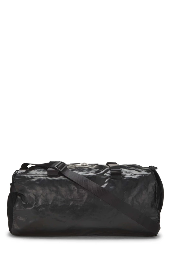Black Coated Canvas Sportline Duffle, , large image number 3