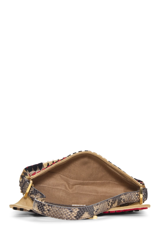 Multicolor Velvet Baguette, , large image number 5