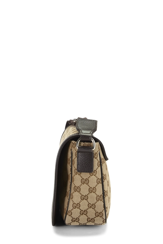 Original GG Canvas Magnetic Flap Messenger Small, , large image number 2