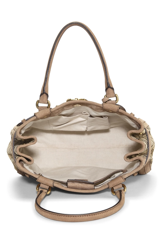 Brown Original GG Canvas Running Tote, , large image number 5