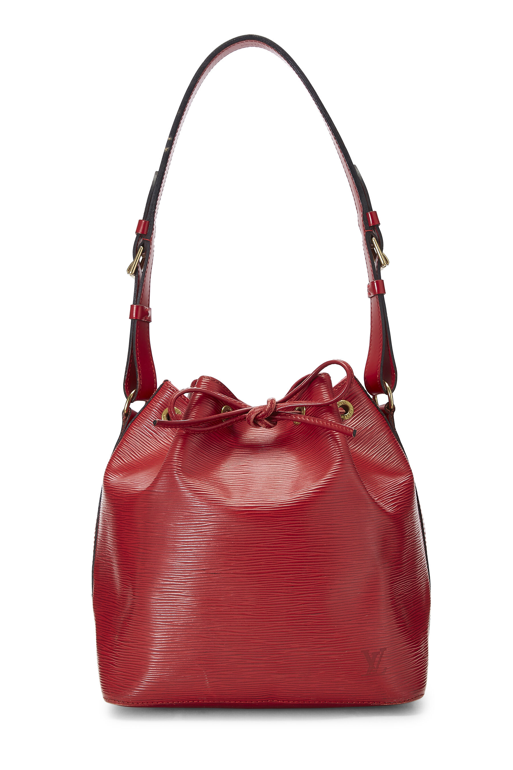 Louis Vuitton Red Epi Noé Petite 