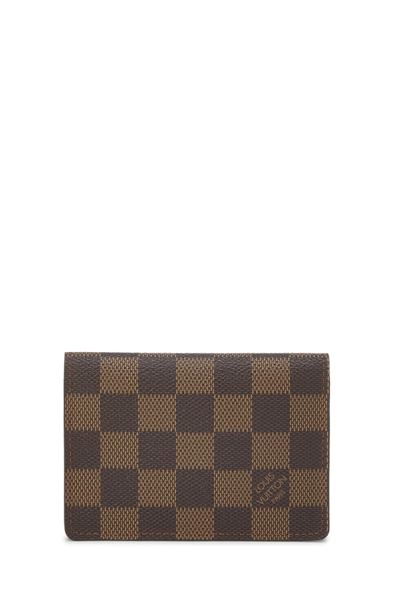 Damier Ebene Porte 2 Cartes Vertical, , large image number 0