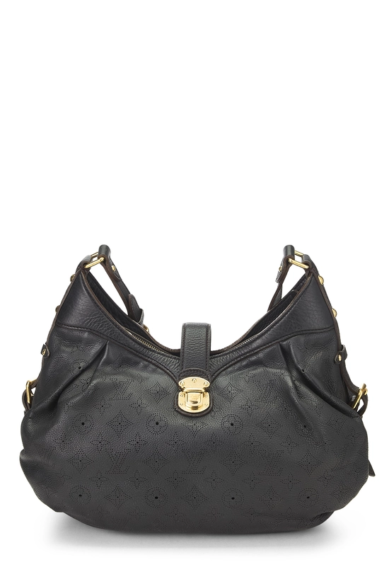 Black Monogram Mahina Leather XS, , large image number 0