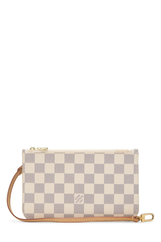 Damier Azur Neverfull Pouch PM, , large image number 0