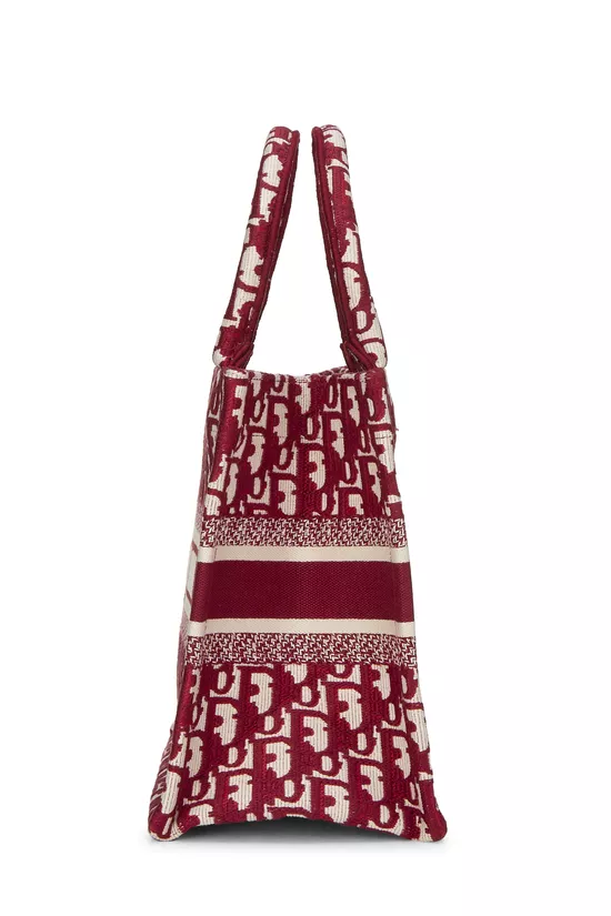 Red Diorissimo Canvas Book Tote Small, , large image number 2